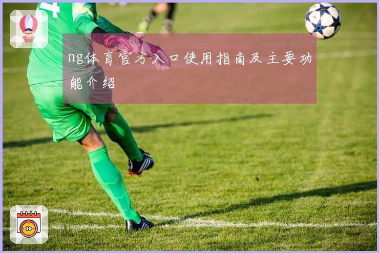 ng体育官方入口使用指南及主要功能介绍